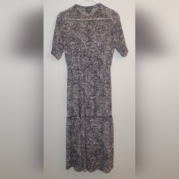 Who what wear Sheer Maxi Dress Small EUC - Picture 2 of 3